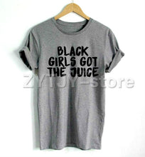 Load image into Gallery viewer, black girls t shirt
