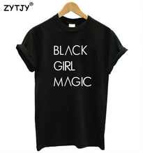 Load image into Gallery viewer, BLack girl t shirt