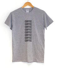 Load image into Gallery viewer, coffe t shirt
