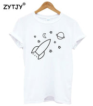 Load image into Gallery viewer, rocket stars space t shirt