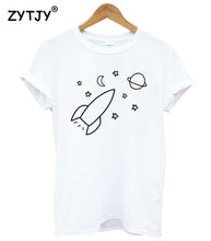 Load image into Gallery viewer, rocket stars space t shirt