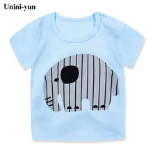 Load image into Gallery viewer, elephant kids t shirt
