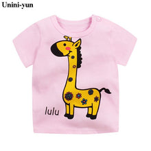 Load image into Gallery viewer, elephant kids t shirt