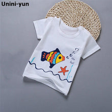 Load image into Gallery viewer, elephant kids t shirt
