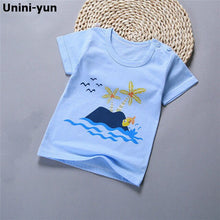 Load image into Gallery viewer, summer kids t shirt