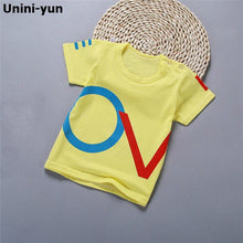 Load image into Gallery viewer, summer kids t shirt