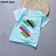 Load image into Gallery viewer, summer kids t shirt